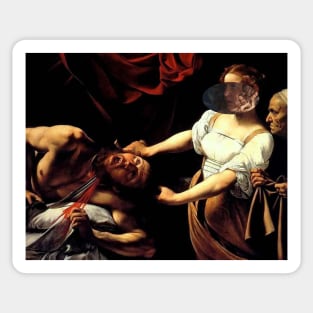 Marian Lister + Caravaggio Sticker